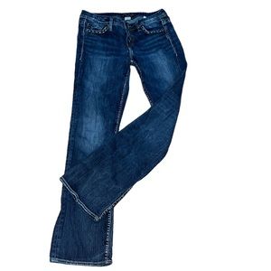 SILVER ‘LOLA’ 17” Jeans W27”/L33”~SEE MEASUREMENTS in Description